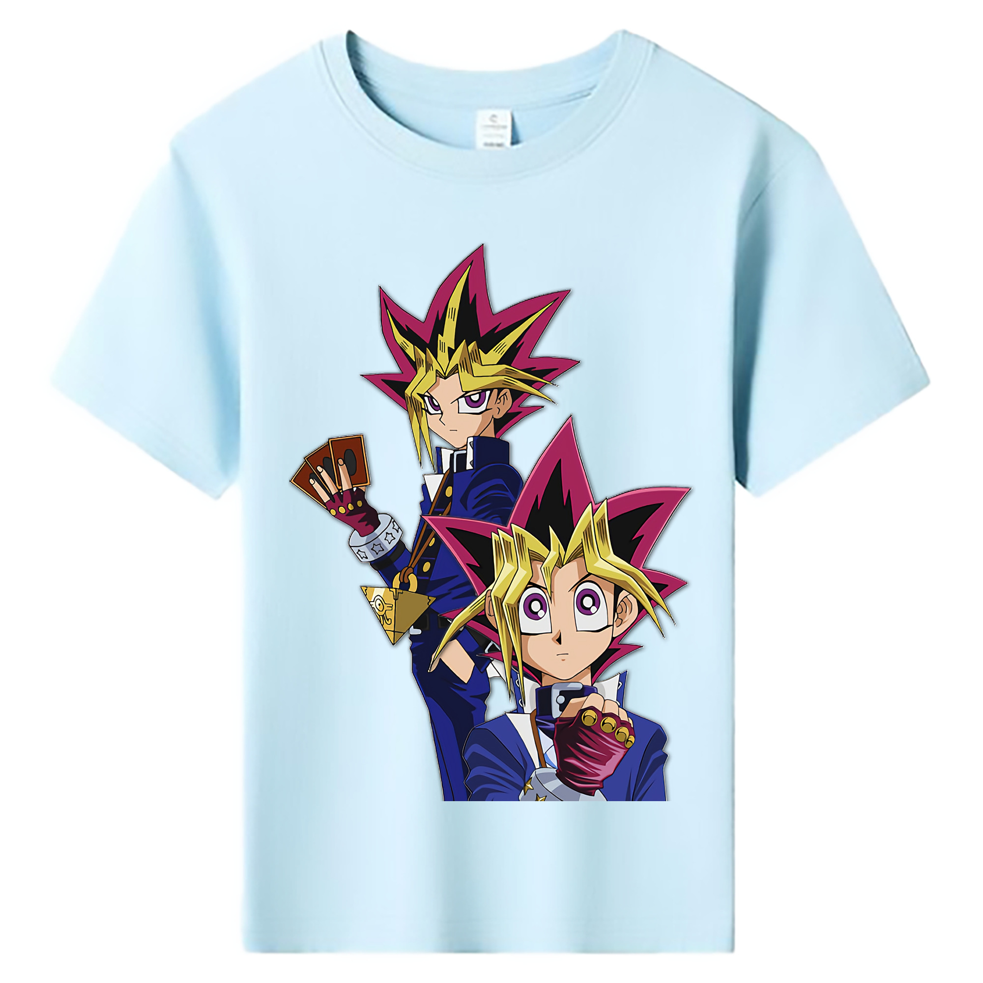 （画像用） 遊☆戯☆王 Yu-Gi-Oh! 綿100％キッズTシャツ（フロントプリント）